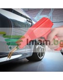 Пистолет за лепене на пластмаса StapleMaster, 50W + 200 скоби